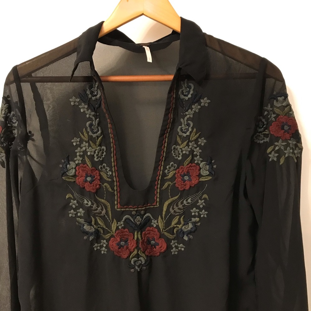 Free People Sheer Dress/Tunic
